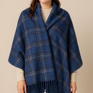 Target Blue Checkered Wrap